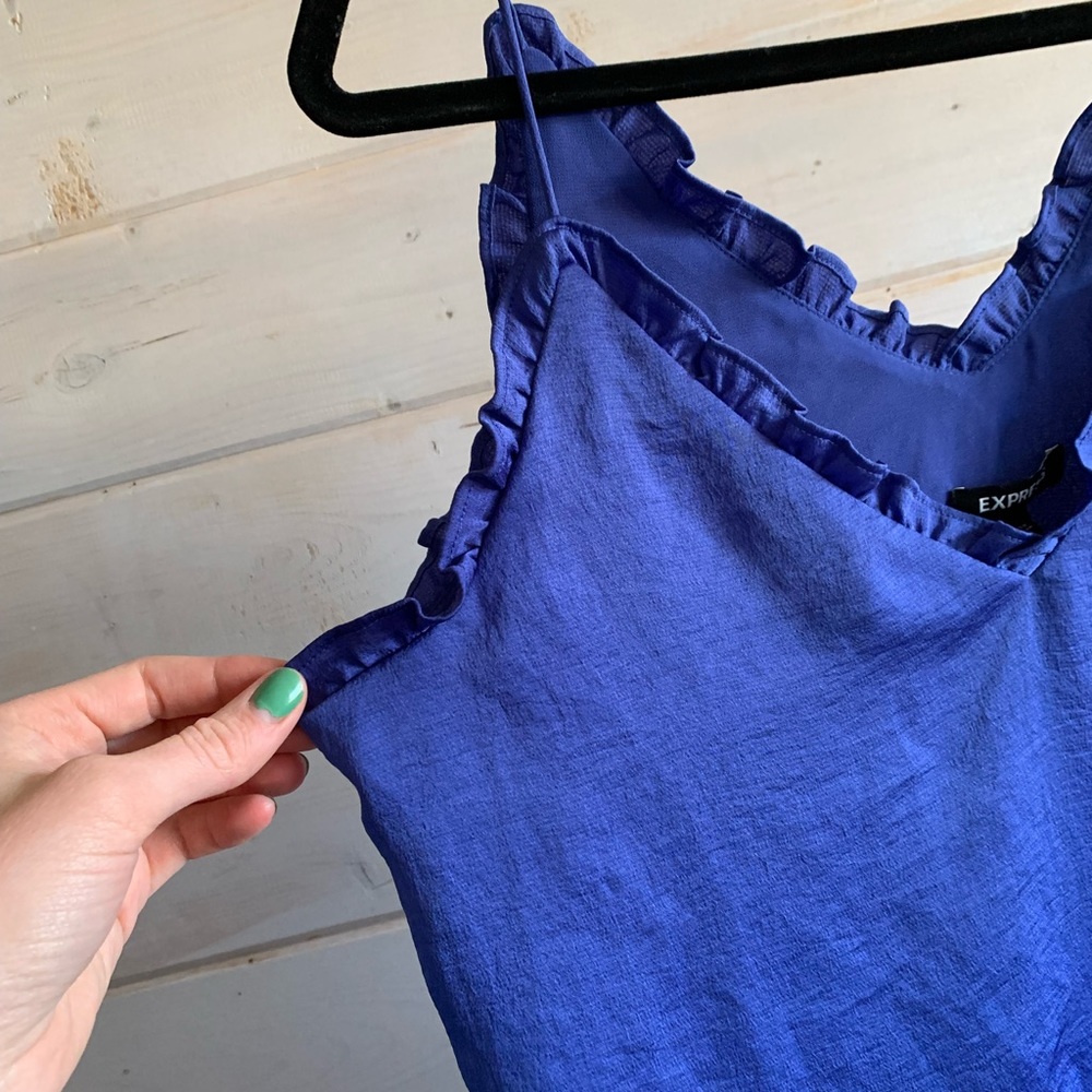 Express | Purple Tank - Picture 3 of 4